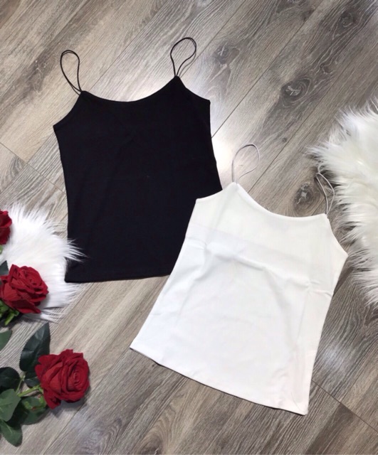 Áo hai dây sợi bún dáng dài/ngắn | BigBuy360 - bigbuy360.vn