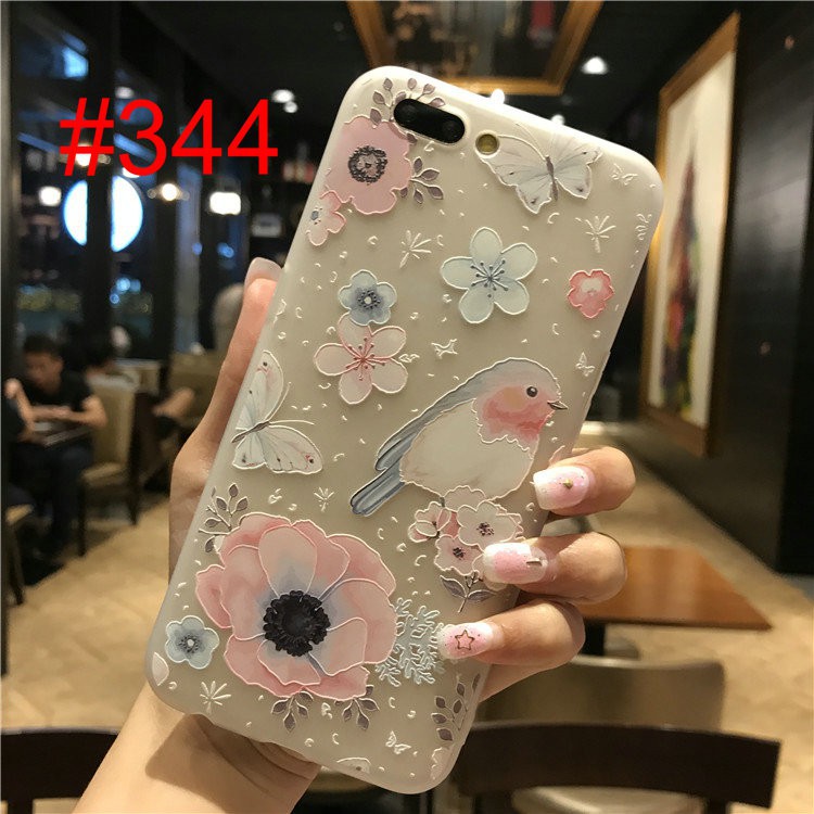 GNC | VIVO Y20s Y12s Y50 Y30 S1 U10 Y15 Y11 Y12 V20 V19 V9 V17 V15 Pro Y91 3D Floral Soft TPU Case Silicone Full Cover