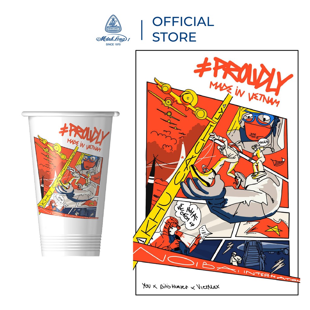 [GIÁ ƯU ĐÃI] Ly Sứ Dưỡng Sinh Minh Long 480ml - CáCh Ly