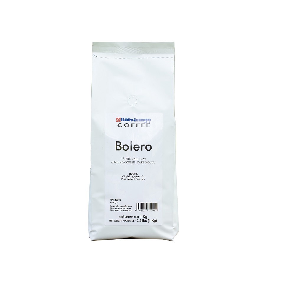 Cà phê rang xay BOLERO 1kg Bùi Văn Ngọ Coffee | BigBuy360 - bigbuy360.vn