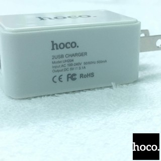 Cốc sạc hoco UH204 2 cổng