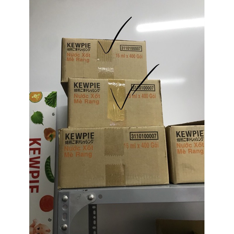 COMBO 10/40 GÓI MÈ RANG KEWPIE 15ML ĂN CÙNG RONG NHO, SALAD