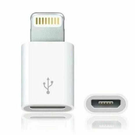 Cổng Chuyển MicroUSB Sang Lightning cho iPhone X/8/7/6 iPad Air Mini iPod