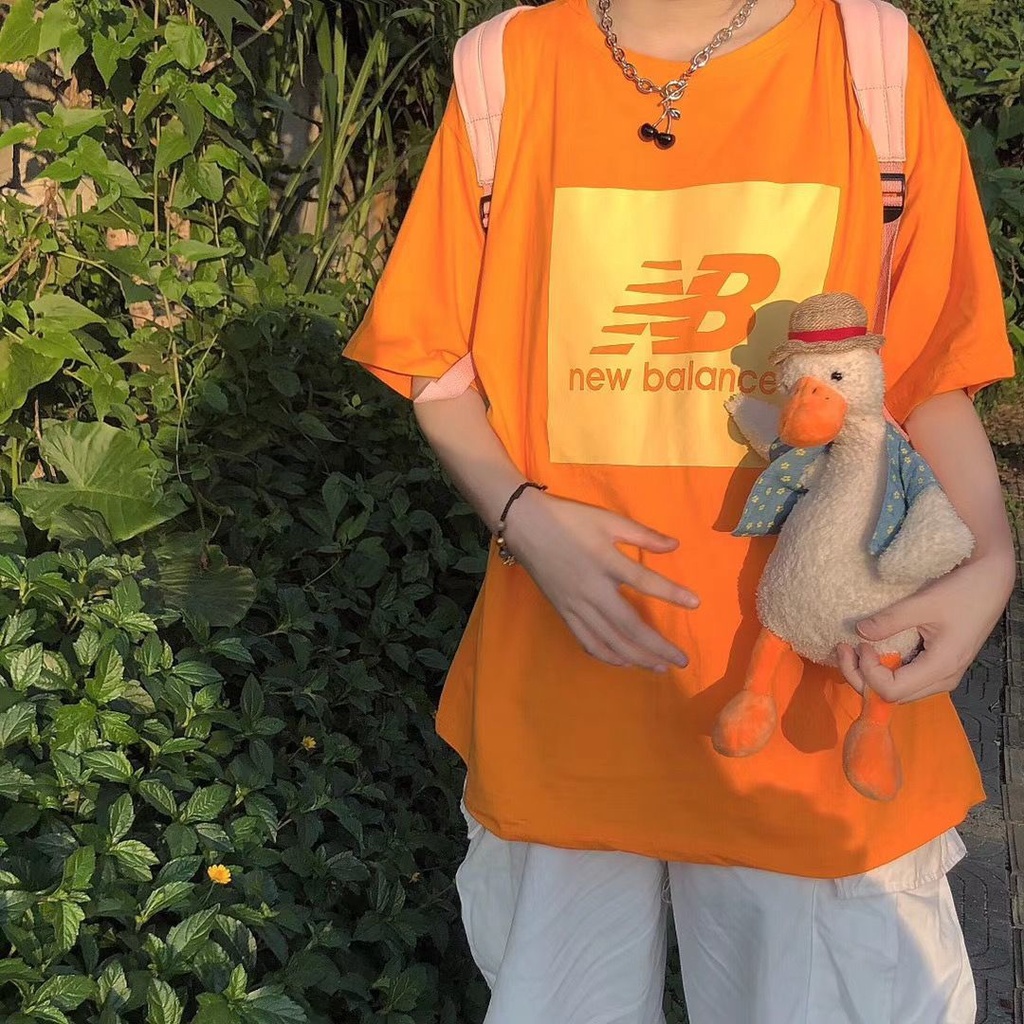 Áo Phông Nữ Candy Color Printed T-shirt Women's Loose Korean Sweet Half Sleeve Top