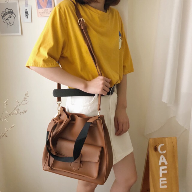 Túi Xách Nữ Da Công Sở đựng Laptop A4 bản to phù hợp đi dạy đi học đi làm SUPER BIG TOTE doraeshoppp bags vintage