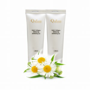 Bộ Đôi Gel Tẩy Tế Bào Chết Dưỡng Trắng Da Queenie Bổ Sung Collagen 20ml [SP Trải Nghiệm]