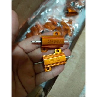 2 điện trở nhôm 10om 25w