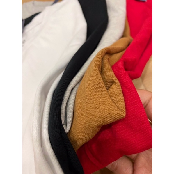 Áo thun polo trơn thêu