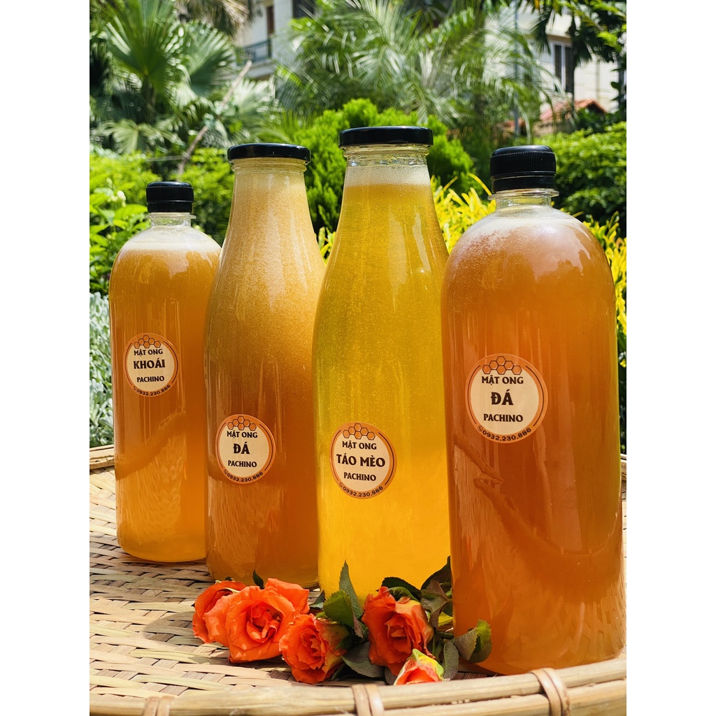 Mật ong rừng Mù Cang Chải - Pachino - Mật Khoái, Đá, Trắng, Táo mèo, Hoa rừng - Nhập mã PACHINO20 để nhận khuyến mại 20k