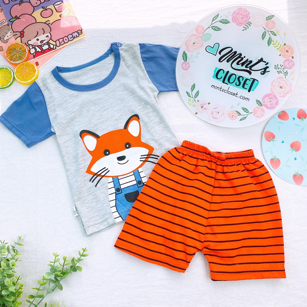 Bộ Cotton Baby Dành Cho Bé Từ 1-4 Tuổi Loại I - S1229