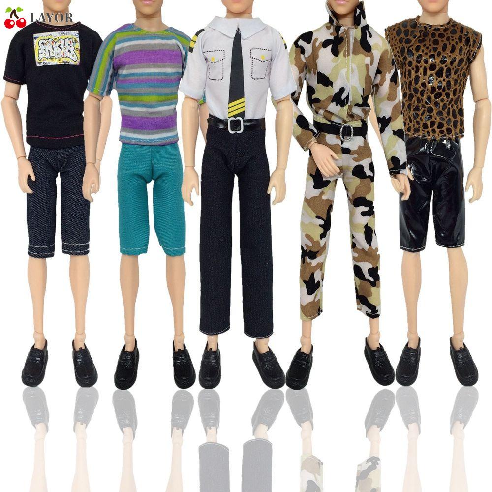 Bộ Quần Áo Nỉ 30cm Thời Trang Cho Búp Bê Nam