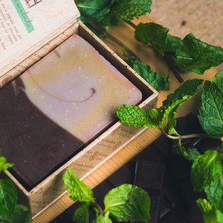 Xà Phòng Cao Cấp Bạc Hà - Chocolate