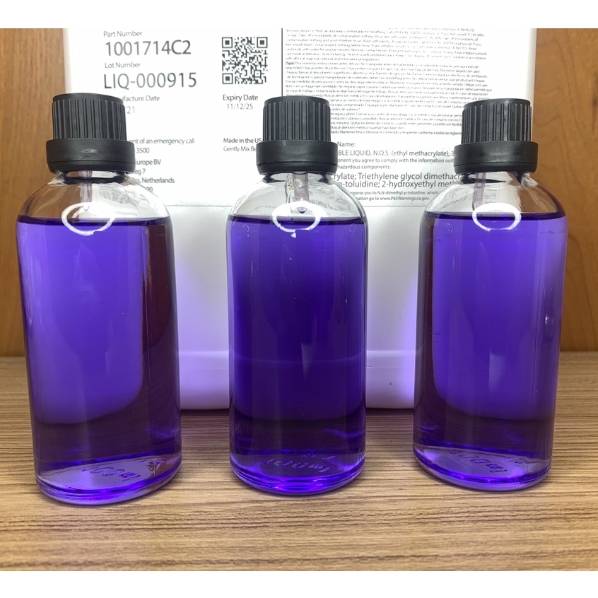 Dung Dịch L.Huỳnh Tím Đắp Bột Móng Và Làm Hoa Nail Keystone 100ml