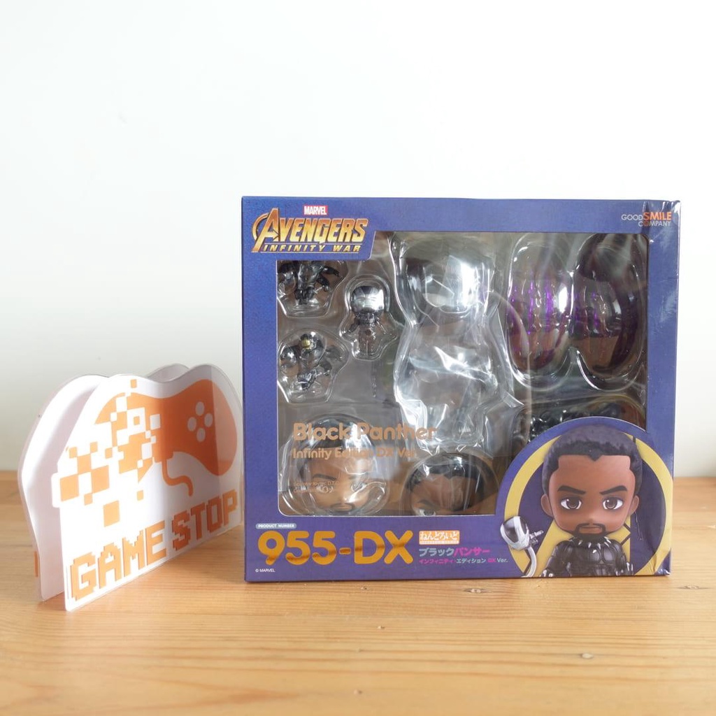 Mô hình Marvel Black Panther 10cm 955 DX Infinity Edition DX Ver Nendoroid GOOD SMILE CHÍNH HÃNG NHẬT MVND01