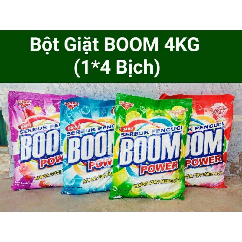 Bột giặt Boom 4kg thái lan