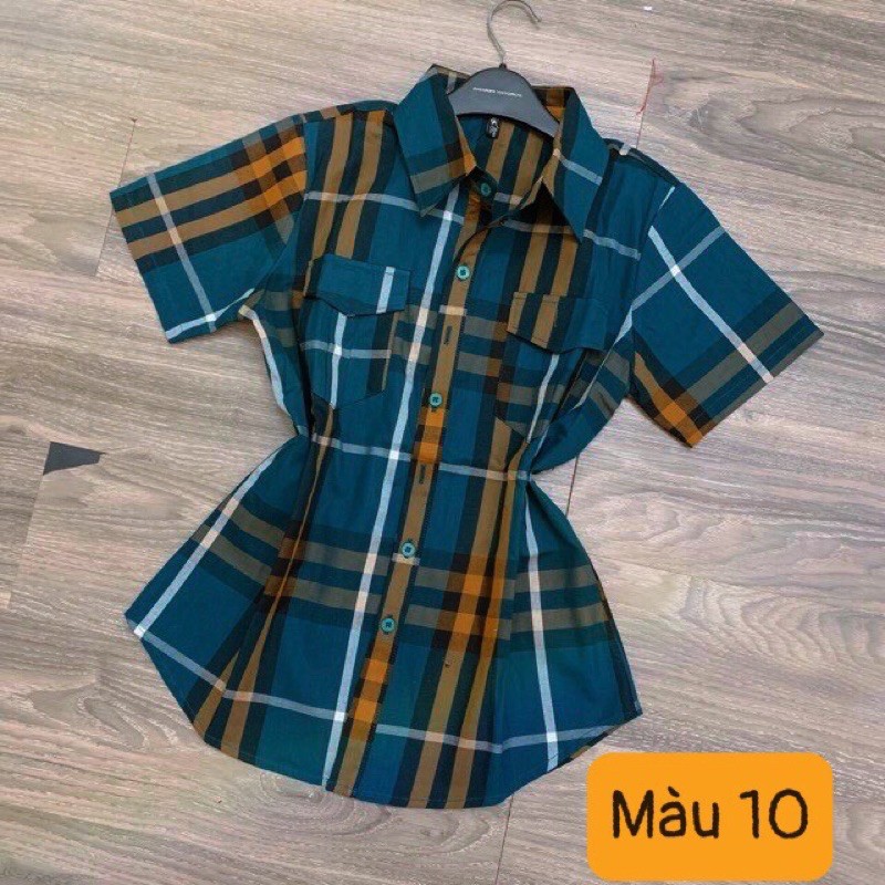 ÁO SƠ MI TAY NGẮN (đen/trắng/BBR) BIGSIZE 55-90kg (có size) | BigBuy360 - bigbuy360.vn