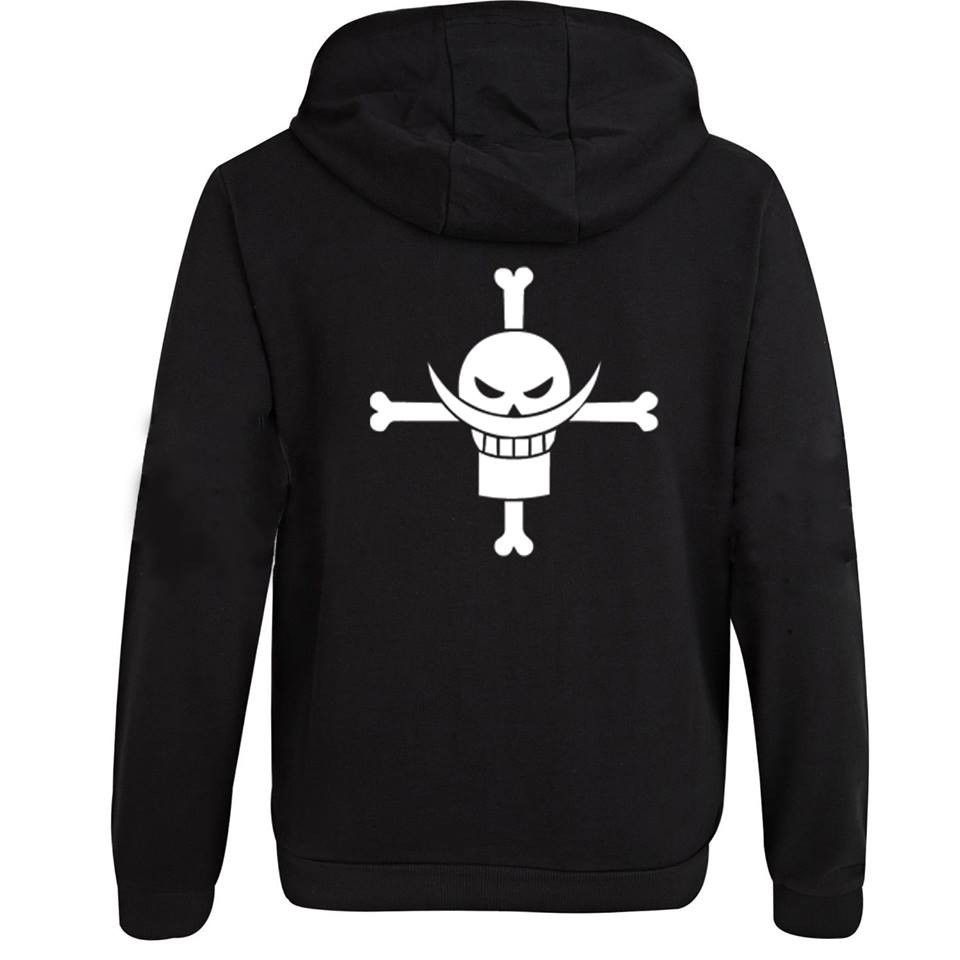 Áo khoác nỉ hoodie Râu Trắng One Piece chất nỉ dày ấm mềm mịn cao cấp dáng rộng thoải mái