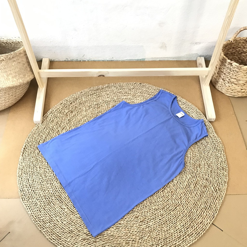 Áo thun ba lỗ nam KABI áo sát nách thun cotton thoáng mát - MA0227