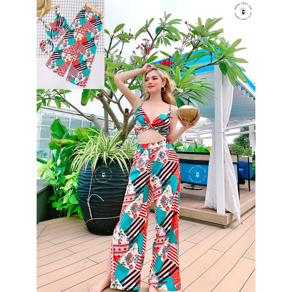 Đồ bơi -  quần dài họa tiết đi biển chất cực mát | BigBuy360 - bigbuy360.vn