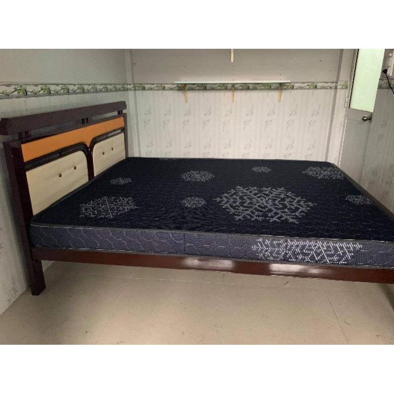 Giường sắt khung hộp 4-8 bao chắc chắn 1m8x2m (Hình chụp thật) - Bảo hành 24 tháng- Giao hàng miễn và lắp ráp phí HCM | BigBuy360 - bigbuy360.vn