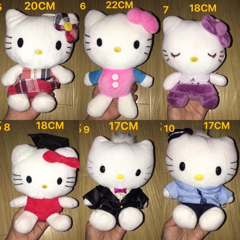 TB02- Thú bông hello kitty cho bé ( đồ si tuyển)