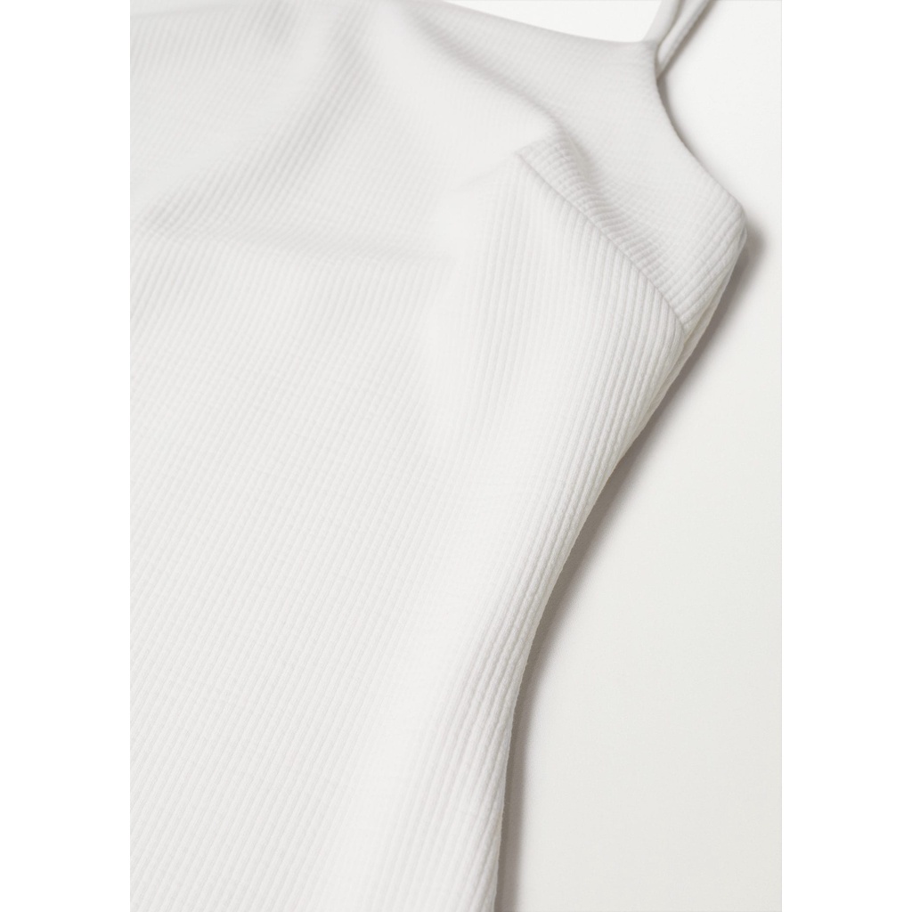 Đầm hai dây thun trắng hai lớp có gân Body 2021 MNG 17090183 - MS363 | BigBuy360 - bigbuy360.vn