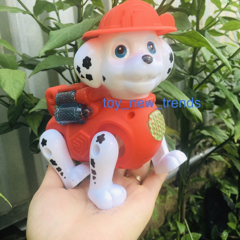 Đồ chơi, chó cứu hộ biết đi, biết hát. Sản phẩm chạy pin con thỏ, có đèn led, màu sắc nét, phù hợp cả bé trai và bé gái