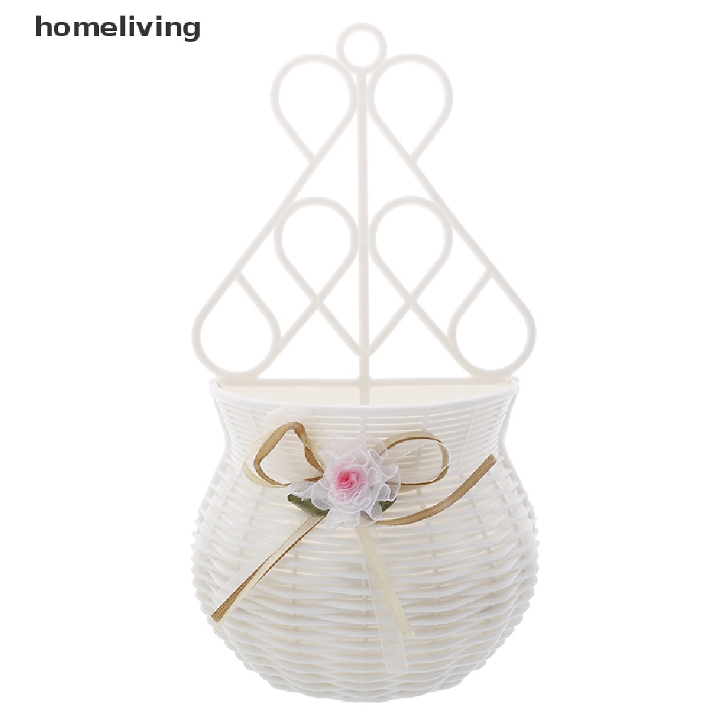 Giỏ Hoa Treo Tường Trang Trí Sân Vườn DIY