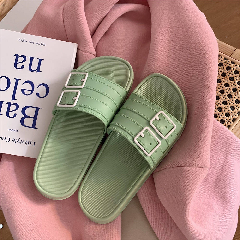 Trong Kho ❊Dép đi trong nhà Chống Trượt Thời Trang Mùa Hè Phong Cách Hàn Quốc Cho Nữ