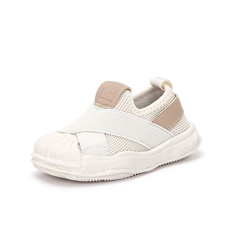 Hàng Mới Về [Hàng Mới Về] Giày Thể Thao Một Nửa Đế Mềm Thoáng Khí Thoải Mái Dễ Phối Đồ Thời Trang Xuân Thu Cho Bé Trai