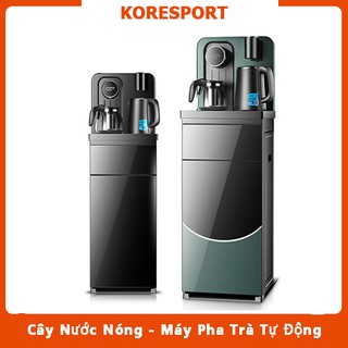 Cây nước nóng - máy pha trà tự động có tặng kèm 2 ấm pha trà và siêu tốc