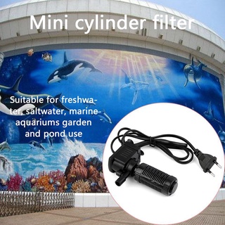 Máy Bơm Lọc Nước Mini 3 Trong 1 Cho Bể Cá Đen