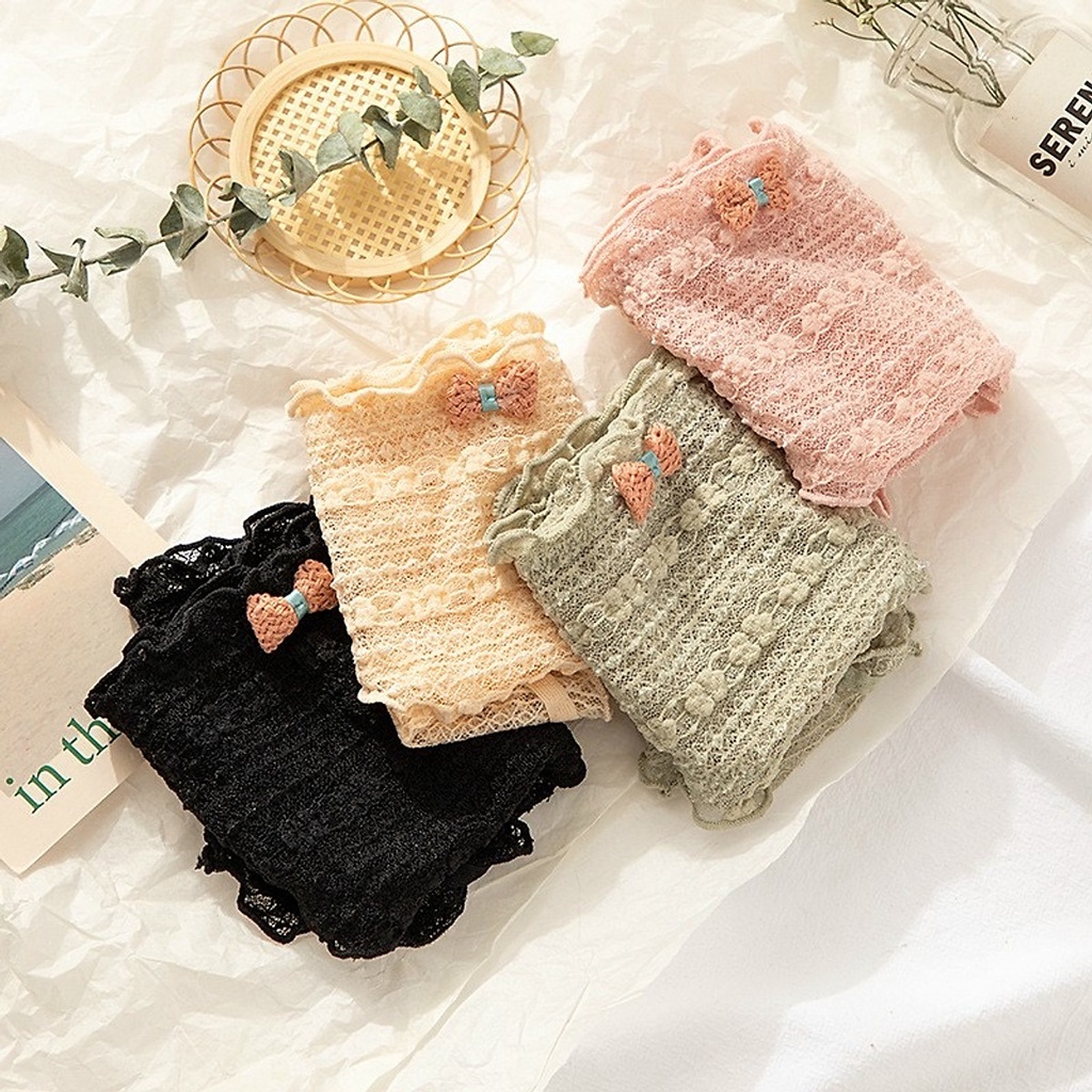 Quần lót nữ ren chuỗi ngọc ánh nhũ siêu dễ thương, thoáng mát êm ái Havana FLQ157