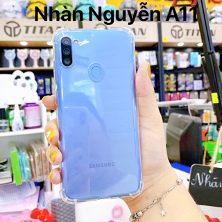 Ốp lưng Samsung A11 trong suốt silicon dẻo