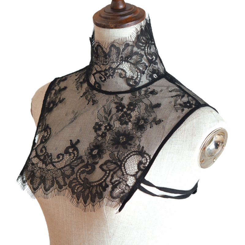 Áo croptop sát nách cổ lọ phối ren hoa gợi cảm dành cho nữ
 | BigBuy360 - bigbuy360.vn