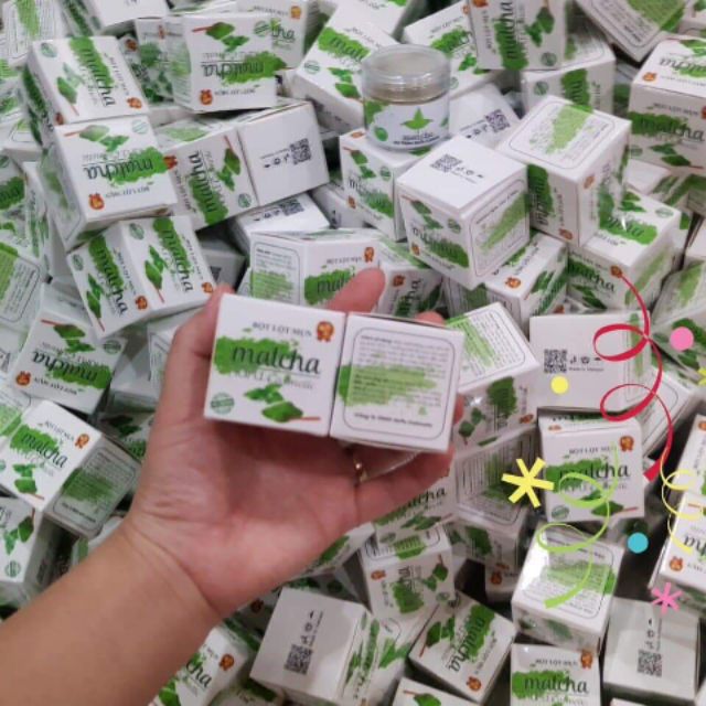 Lột mụn trà xanh