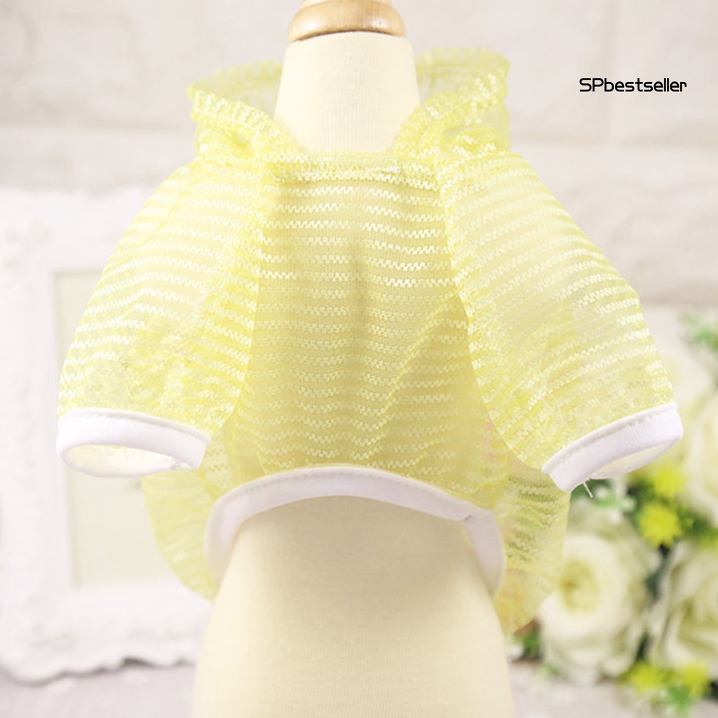 Áo hoodie polyester chống nắng in họa tiết thời trang mùa hè cho cún cưng