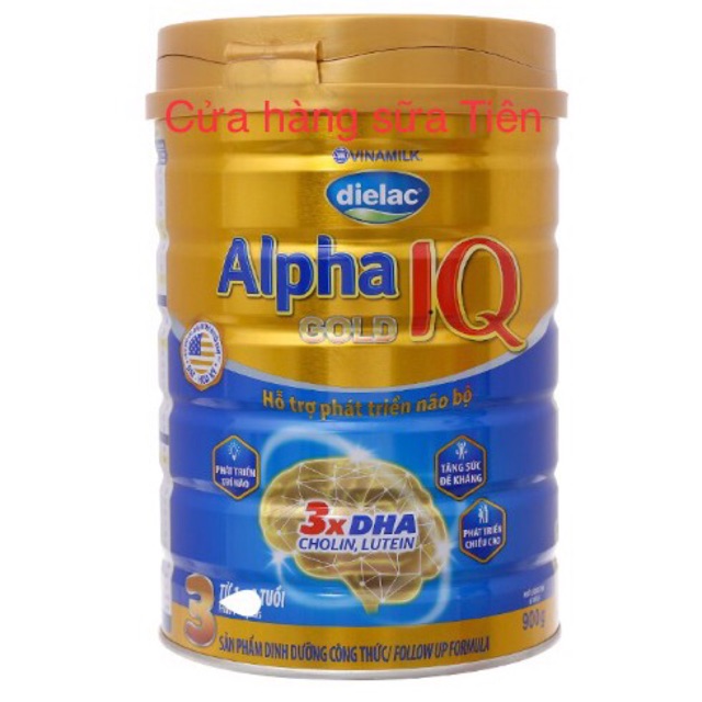 SỮA DIELAC ALPHA GOLD IQ STEP 3 - 900G