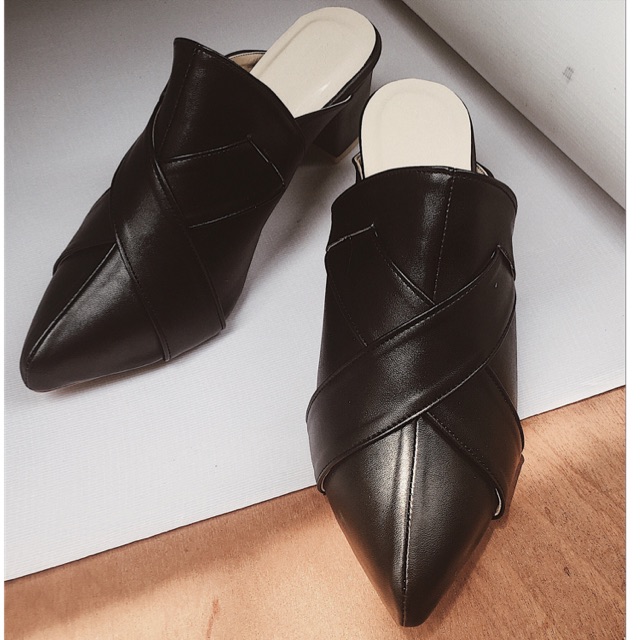 Freeship 99k TQ_Mules đen