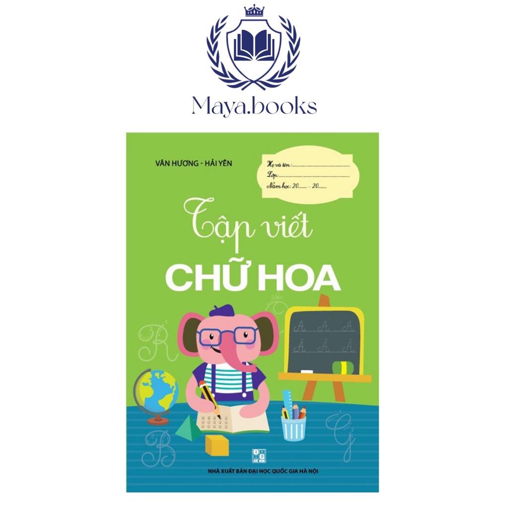 Sách Tập viết chữ hoa