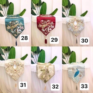 Khăn gấm trải bàn , trải gấm - trang trí - decore - tiệc cưới