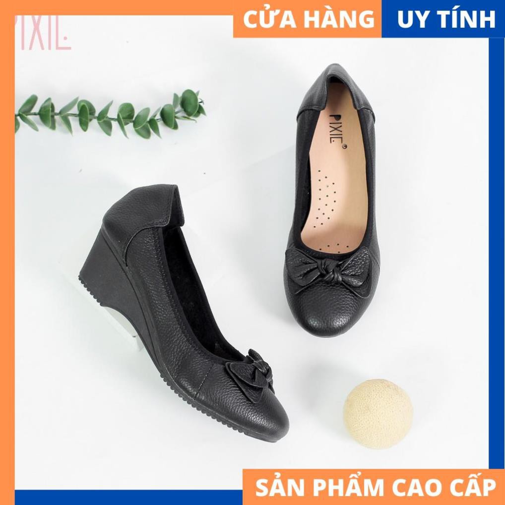 Giày Búp Bê Nữ Đế Xuồng 3cm Da Thật Cao Cấp X461 | BigBuy360 - bigbuy360.vn