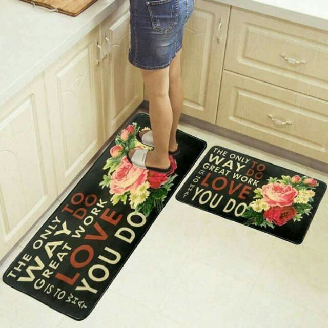 Thảm bếp 2 tấm