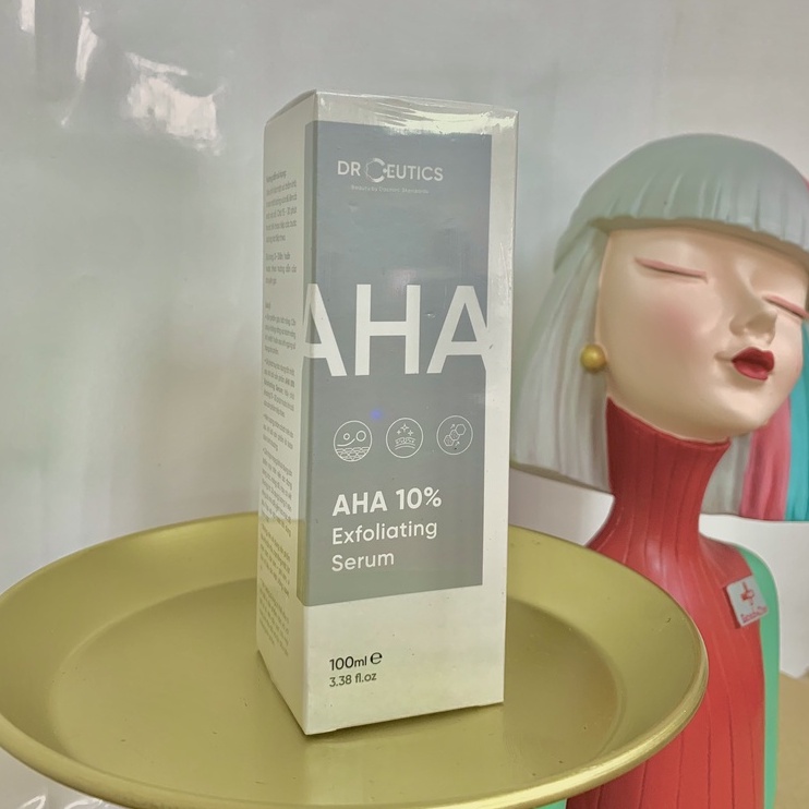Tinh Chất DrCeutics Tẩy Da Chết Làm Sáng Da AHA 10% Exfoliating Serum