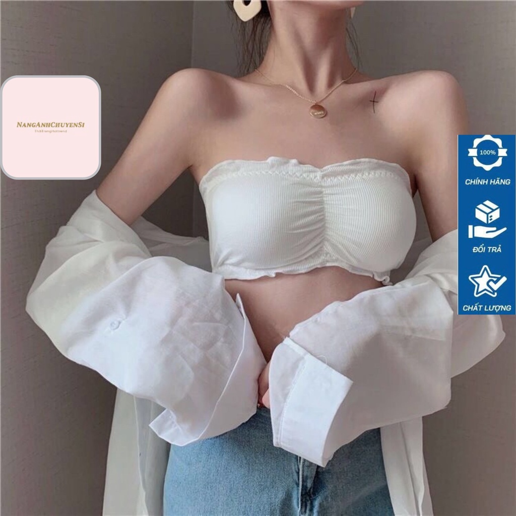 Bra Quây Không Gọng Cotton Len Tăm Có Mút Thời Trang Mùa Hè Phù Hợp Mọi Lứa Tuổi Bra1491 | BigBuy360 - bigbuy360.vn