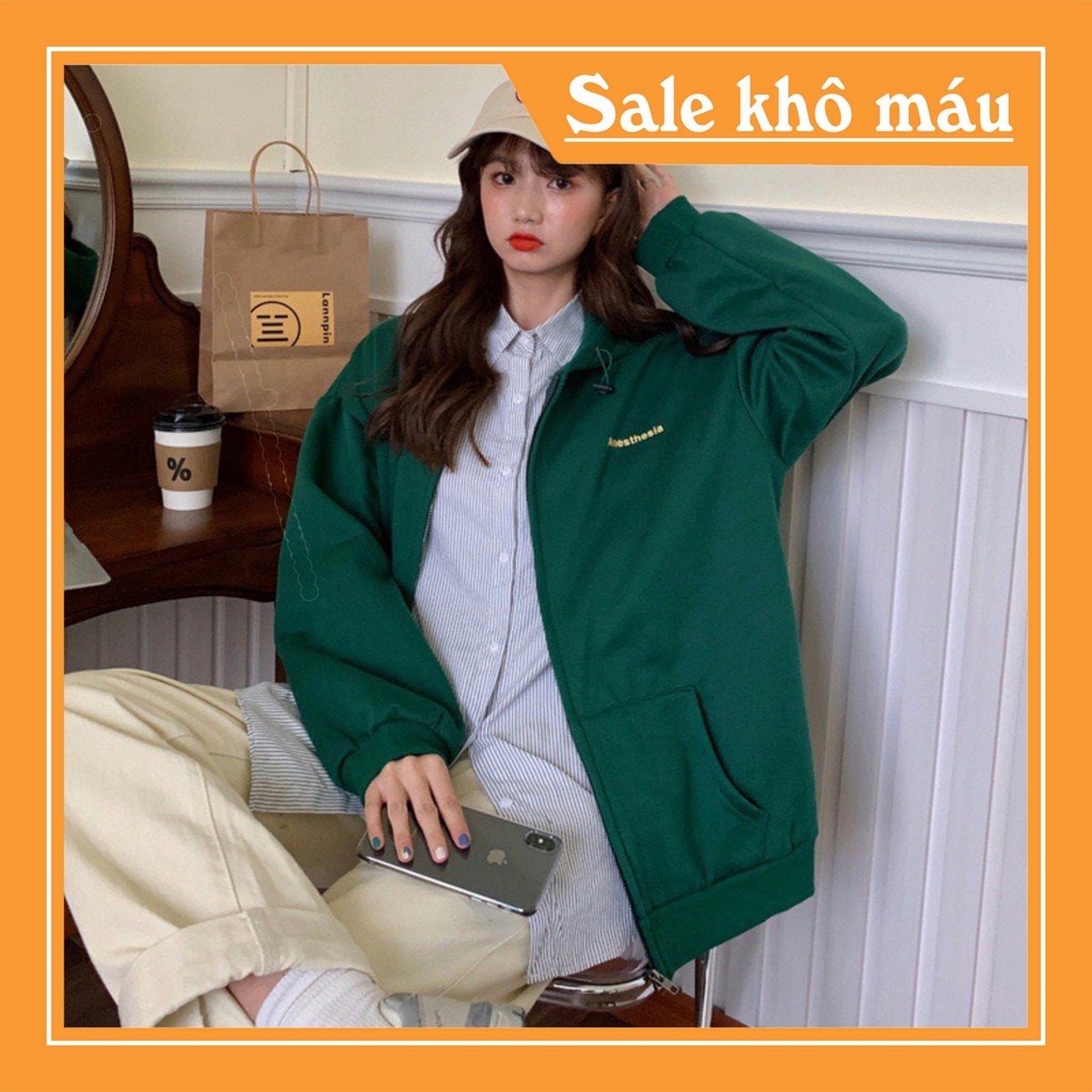 HOT TREND ÁO KHOÁC NỈ ANESTHESIA FORM RỘNG🍓🍏PHONG CÁCH HÀN QUỐC🍓🍏 | BigBuy360 - bigbuy360.vn