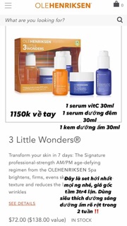Set dưỡng da Vitamin C Olehenriksen
