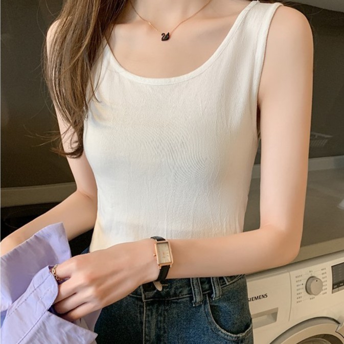 [Kèm Video SP] Áo Ba Lỗ Nữ Thun Tăm Cao Cấp Trơn Màu Basic Phong Cách Cá Tính Trẻ Trung Thời Trang Sugal TOP NU 020V2