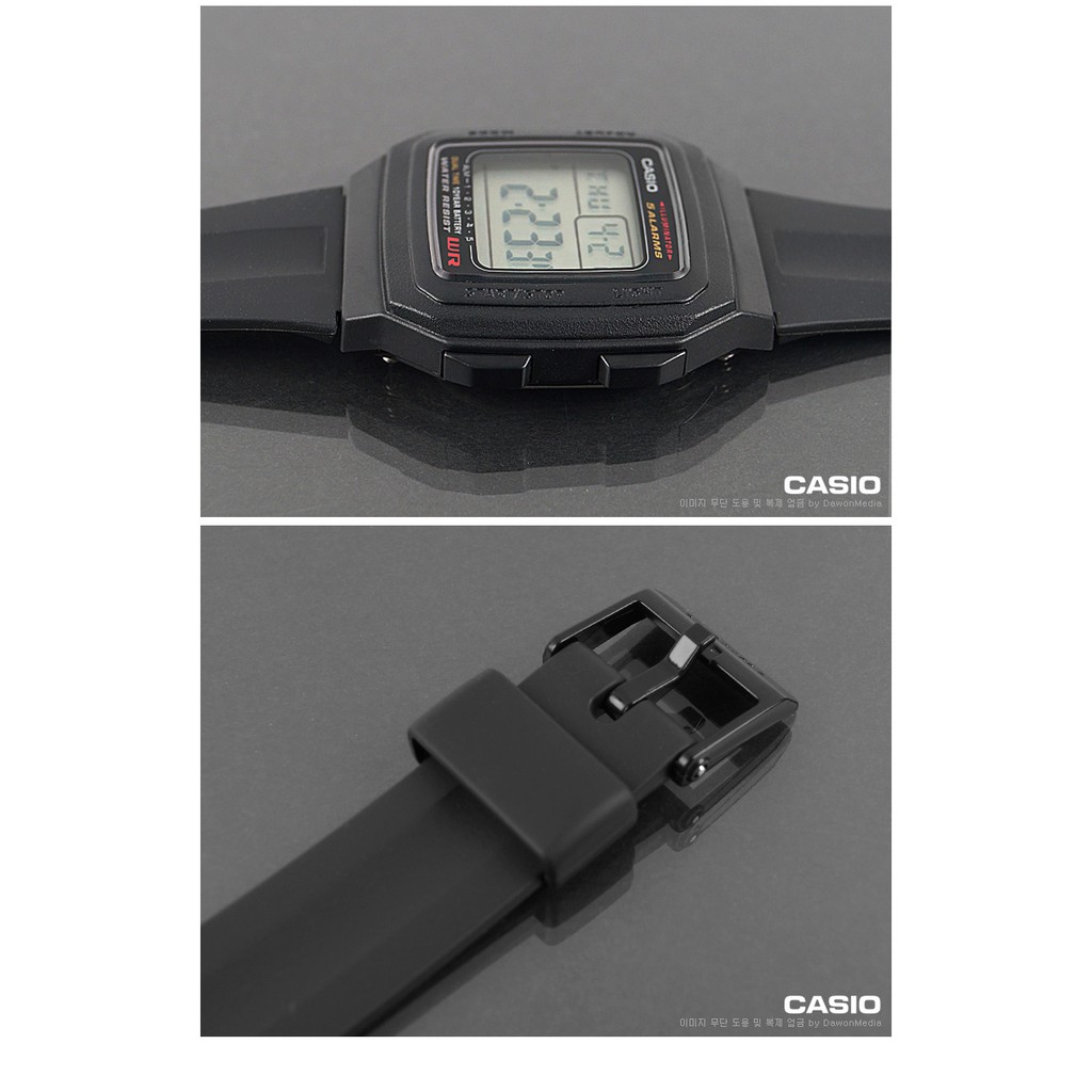 Đồng hồ nam dây nhựa Casio chính hãng huyền thoại F-201WA (2 màu sắc) | BigBuy360 - bigbuy360.vn