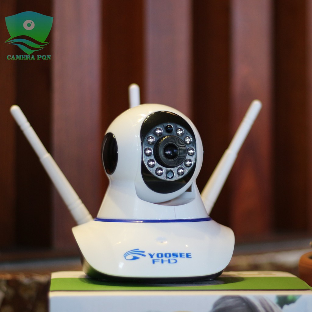 Kèm Thẻ 32GB Camera yoosee 3 râu đàm thoại 2 chiều